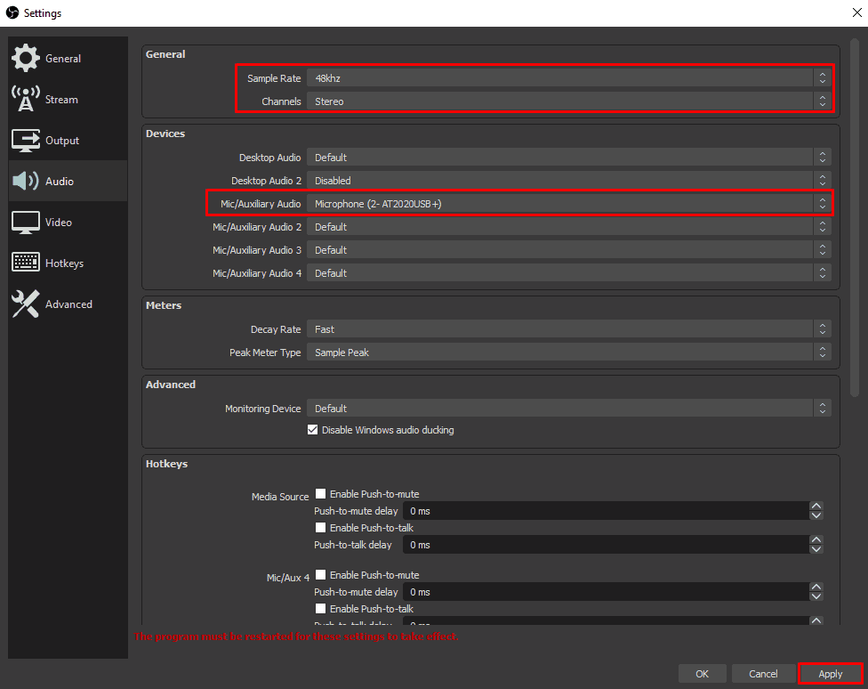 obs how to add noise overlay